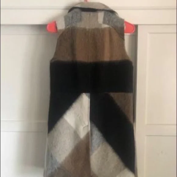 Anthropologie Long Multi-Colored Vest - Picture 4 of 4